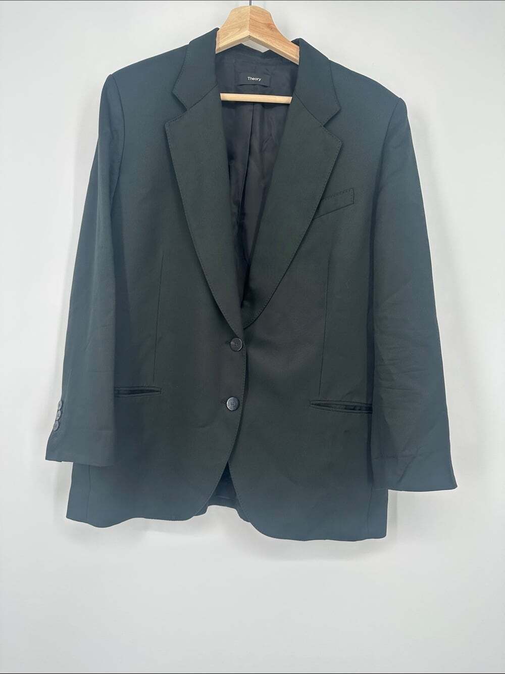 Theory Women's Dark Green Blazer Jacket